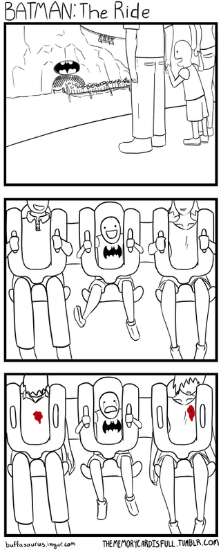 Illustration for article titled Maybe Batman: The Ride Isn't Such A Good Idea